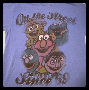 Vintage sesame street shirt size medium